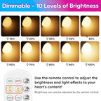 2-Pack A19 Rechargeable Light Bulbs - Image 3