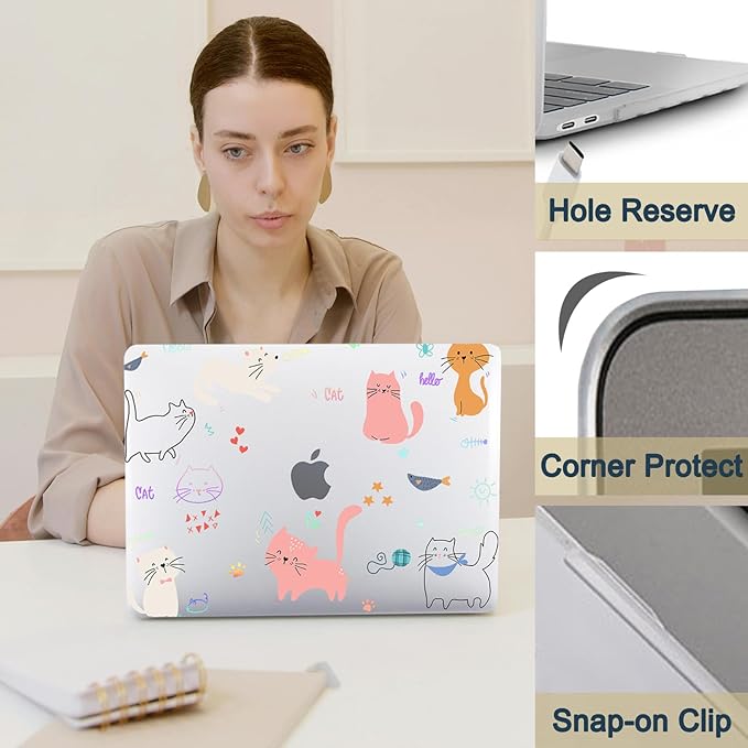 Case Cover for MacBook Pro 14 inch 2025-2021 Release M4 M3 M2 M1 Pro/Max - Image 3