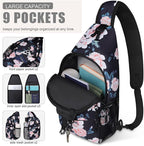 Pritent Crossbody Bags for Women Men Trendy Sling Bag Backpack Casual Chest Bag - Image 3