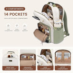LOVEVOOK Laptop Backpack for Women - Image 3