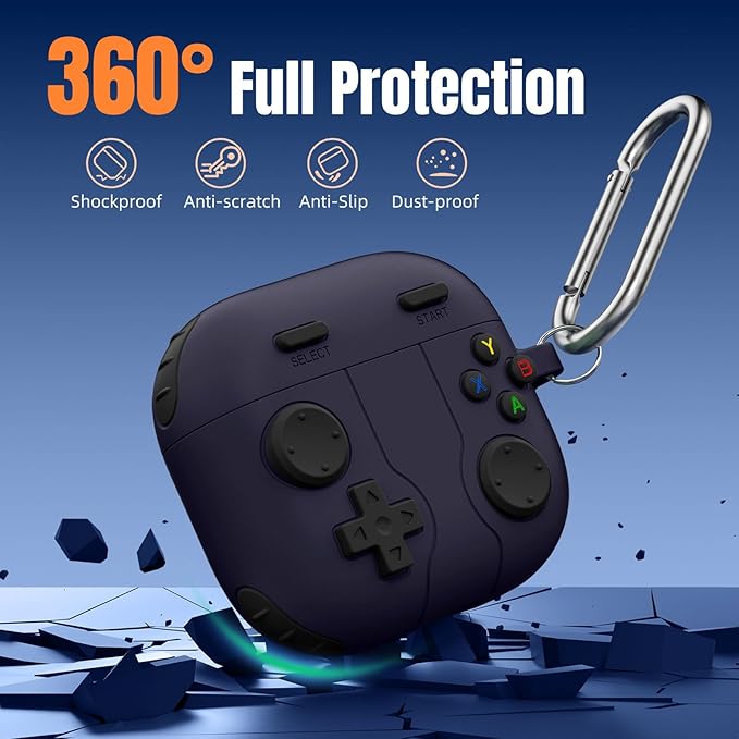 Getino Game Case for AirPods 4 2024 Cover - Image 3