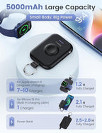 RORRY Portable Charger, 5000mAh Portable Charger Power Bank - Image 3