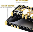 for iPhone 17 Case Luxury Golden Decoration - Image 7