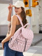 CLUCI Puffy Quilted Backpack Purse - Image 7