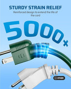 DEWENWILS 40 FT Total, Outdoor Extension Cord 1 to 3 Splitter - Image 5