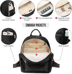 LOVEVOOK Mini Backpack for Women Light Weight Small Waterproof Backpack Purses - Image 2