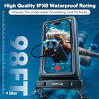 Waterproof Phone Pouch Floating 2 Pack, IPX8 Double Space Waterproof Phone Case - Image 2