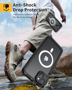 Lanhiem for iPhone 14 Magnetic Case, Waterproof Dustproof Shockproof Case - Image 5