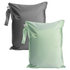 Tiny Twinkle Mess Proof Wet Bags | 2-Pack Reusable Waterproof Wet Bags by TinyTwinkle