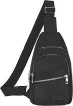 Banelu Cross Body Bag Small Sling Backpack Sling Bags Hiking Daypacks Crossbody - Image 2