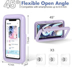 LC-dolida Shower Phone Holder Waterproof 480 Rotation Phone Stand Case Mount - Image 8