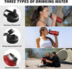 32oz Insulated Water Bottle, BPA Free&Leak Proof, Stainless Steel Water Flask - Image 3