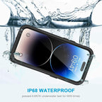 Lanhiem for iPhone 14 Pro Max Case, IP68 Waterproof Dustproof Case - Image 2