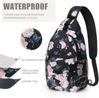 Pritent Crossbody Bags for Women Men Trendy Sling Bag Backpack Casual Chest Bag - Image 4