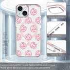 Case for iPhone 13/14, Disco Balls Pink Phone Case Design，for Women Girls - Image 2
