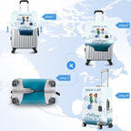 Valentine'S Day Couple Travel Luggage Cover -Stretchable Airplane Suitcase - Image 6