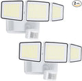 UME Battery Powered Motion Sensor Outdoor Lights 302 LED 1800LM, IP65 by UME