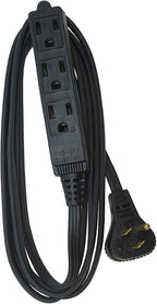 Woods 2243 16/3 Flat Indoor Extension Cord, 3 Grounded Outlets, Right Angled - Image 4