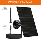 Zivif Solar Panel for Security Camera, 7W Solar Charger - Image 2