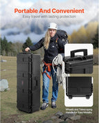 VEVOR Weatherproof Hard Case, Heavy Duty Protective Dry Box Case - Image 7