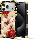 for iPhone 17 Pro Case Luxury Golden Decoration - Image 2