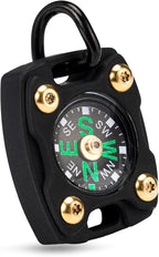 MecArmy Mini Titanium/Brass Compass, Waterproof IPX5 Pocket Compass - Image 8