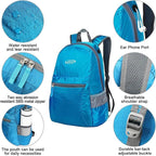 G4Free 20L Lightweight Packable Backpack Travel Hiking Daypack Foldable Backpack - Image 4