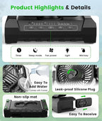 Camping Misting Fan - 24000mAh Portable Battery Powered Fans - Image 9