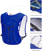 ECOHUB Running Hydration Vest Backpack, Lightweight Breathable Pack - Image 3