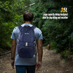 35L Lightweight Packable Backpack Waterproof Durable Hiking Travel Backpack - Image 6