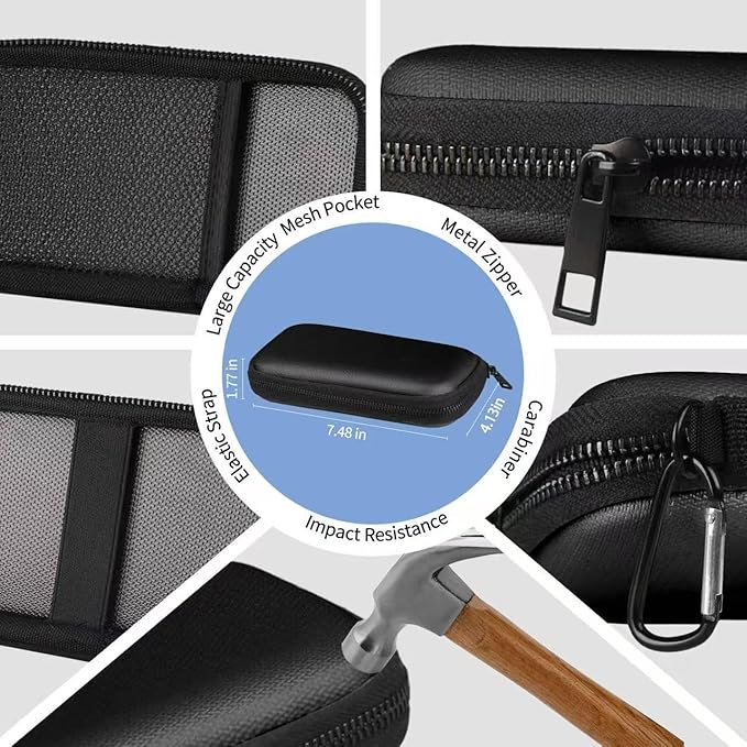 6500°F Fire-Resistant Hard Protective Travel Case, Waterproof Electronic - Image 4