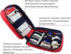 Carlebben EMT Pouch MOLLE Ifak Pouch Tactical MOLLE Medical First Aid Kit - Image 4