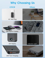 Portable Charger, 10000mAh PD20W Fast Charging Power Bank - Image 3