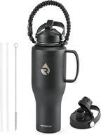RAYMYLO Insulated Water Bottle 40oz, Stainless Steel Water Bottle by RAYMYLO