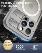 Lanhiem Magnetic for iPhone 16 Pro Case, IP68 Waterproof Dustproof Case - Image 5
