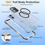 WIFORT for iPhone 16 Plus Waterproof Case, Fit for Magsafe Full Body Magnetic - Image 6