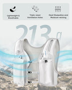 Zelvot Running Vest for Women Men, USA Original Patent, Adjustable Chest Straps - Image 6