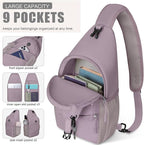 Pritent Crossbody Bags for Women Men Trendy Sling Bag Backpack Casual Chest Bag - Image 3