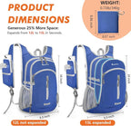 Seektop Small Hiking Backpack Expandable 12L-15L, Lightweight Packable - Image 2