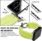 Savior Survival Gear Apple Watch Band 38mm Replacement Survival Paracord Watch - Image 3