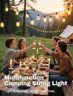 Tenmiro 120FT Solar Outdoor String Lights - Image 6