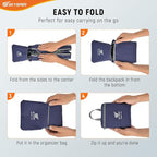 SKYSPER 10L Hiking Backpack Small Foldable Daypack Packable Lightweight Hiking - Image 5