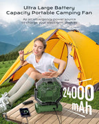 Misting Fan, Portable Camping Fans - Image 3