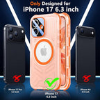 SPIDERCASE Magnetic for iPhone 17 Case Waterproof, 12FT Military Shockproof - Image 2