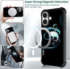 for iPhone 17 Case, for MagSafe Graphic Design for Girl Boy Soft Silicone Hard - Image 5
