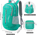 ZOMAKE 25L Ultra Lightweight Packable Backpack, Foldable Hiking Backpacks Water - Image 2