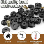 116 PCS Faucet Washer Assortment Kit Outdoor Faucet Repair Kit - Image 5