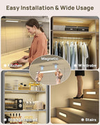 12" Under Cabinet Lights Wireless, Motion Sensor Light Indoor - Image 7