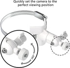 Universal Adjustable Stainless Mount Bracket Outdoor Security Camera 360 Degree - Image 3