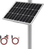 12V 30W Solar Battery Trickle Charger & Maintainer by SUNERPOWER